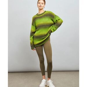 CARBON38 OMBRE CREW SWEATER SZ XS NWT ALPACA
